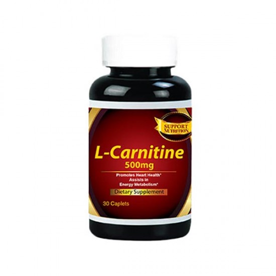 کپسول ال کارنیتین 500 ساپورت نوتریشن | 30 عدد | افزایش متابولیسم چربی و کمک به کاهش وزن